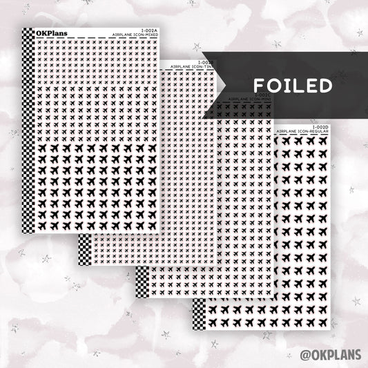 Airplane // Printable // I-002 // Icons