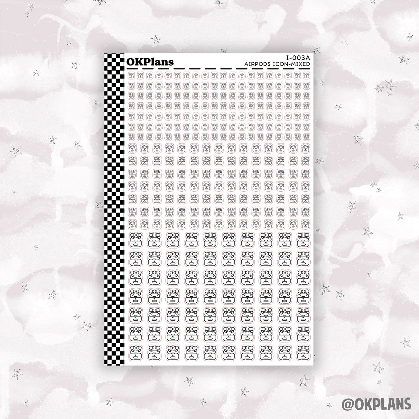 AirPods // Printable // I-003 // Icons