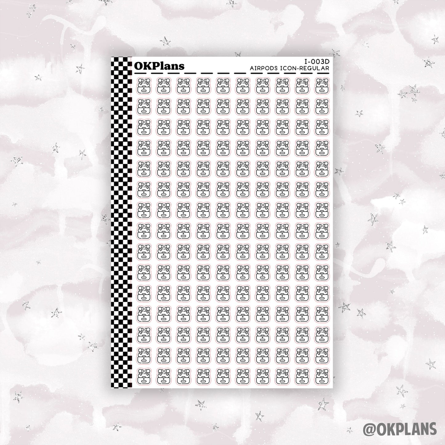 AirPods // Printable // I-003 // Icons
