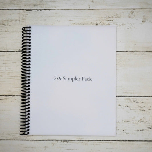 7x9 Sampler Pack // Showcases all the Layouts offered in the Shop