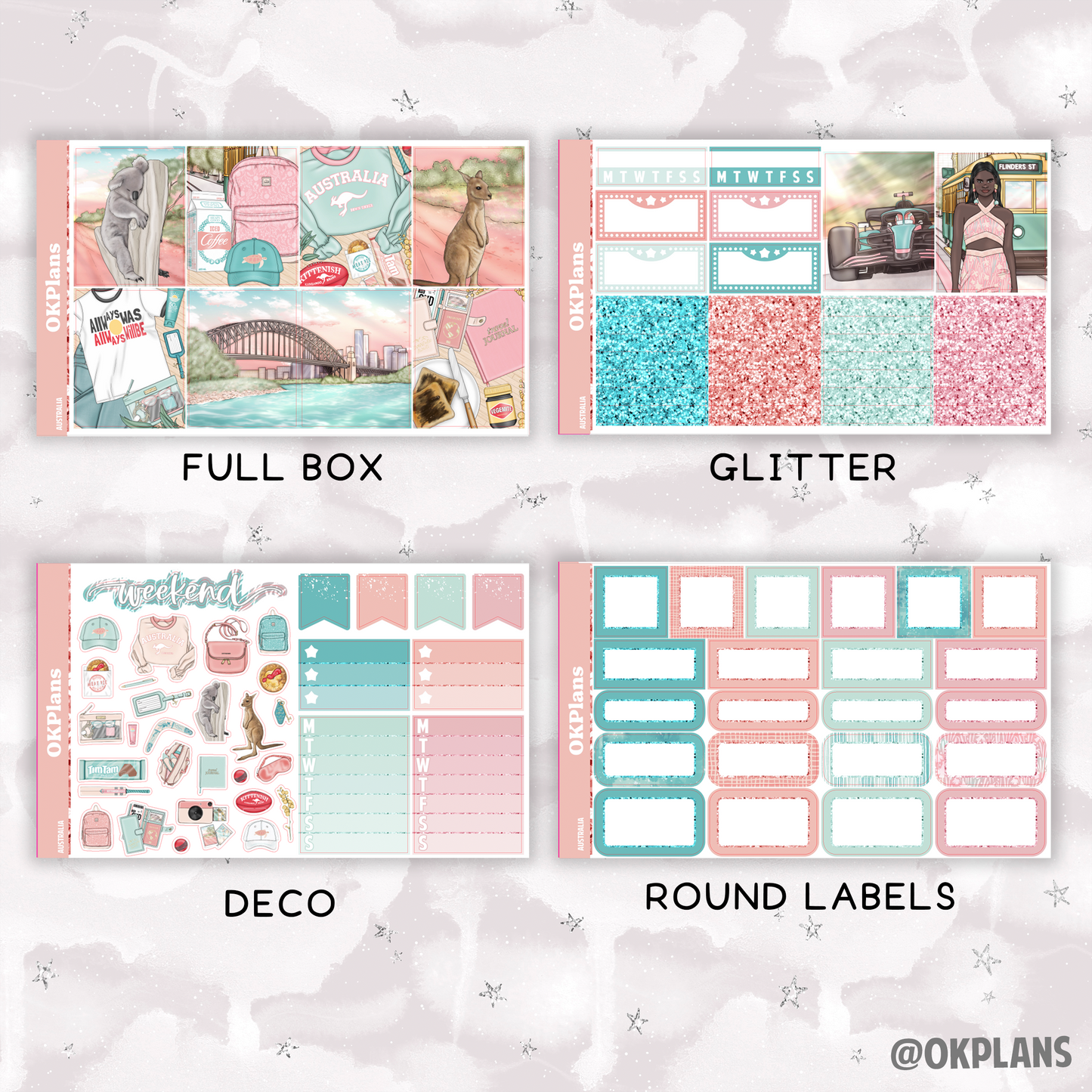 Australia // Printable // Weekly Kit