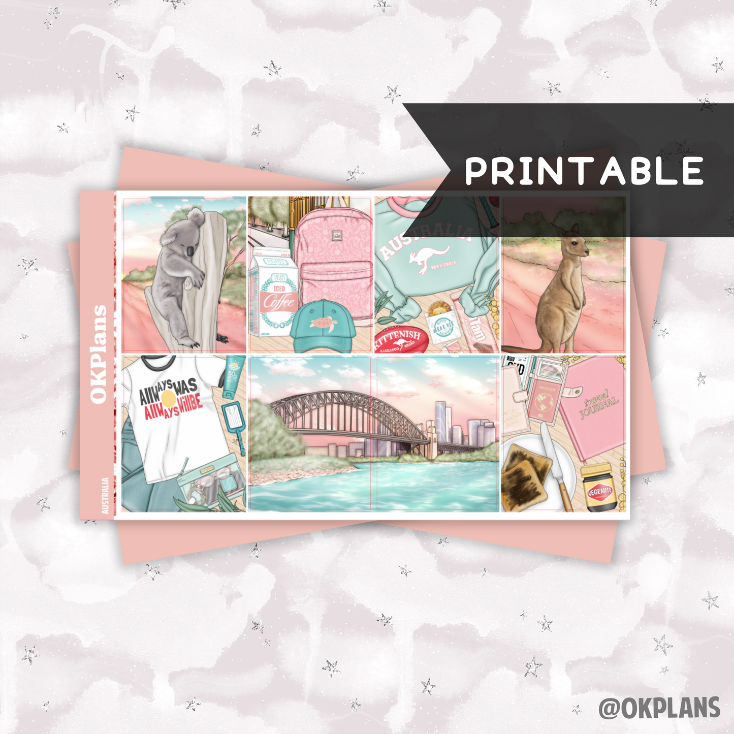 Australia // Printable // Weekly Kit