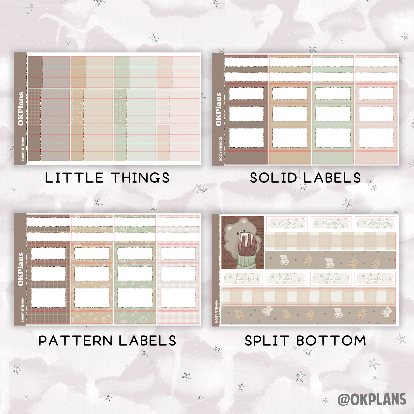 Snoozy Afternoon // Weekly Kit