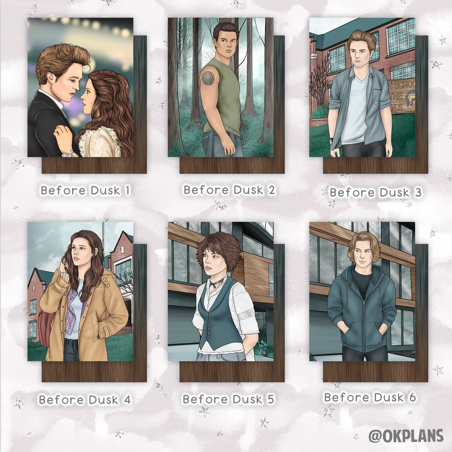 Laminated Bookmarks // Pick your Design