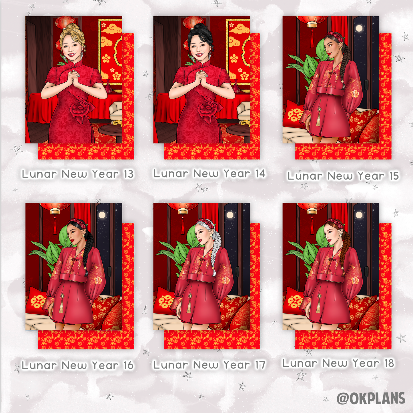 Laminated Bookmarks // Pick your Design