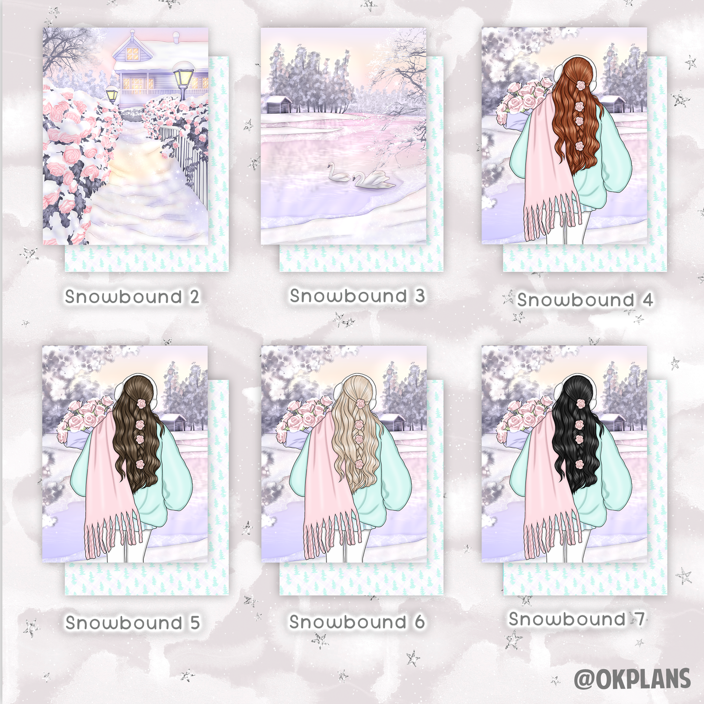 Laminated Bookmarks // Pick your Design