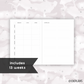 Quarterly Undated Meal Planner // A5 Traveler's Notebook