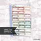 Movie Marquee // Printable // Natural // C-780 // Multicolor Functional