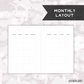 *UNDATED* Pocket Weekly Planner - Pick Weekly Option