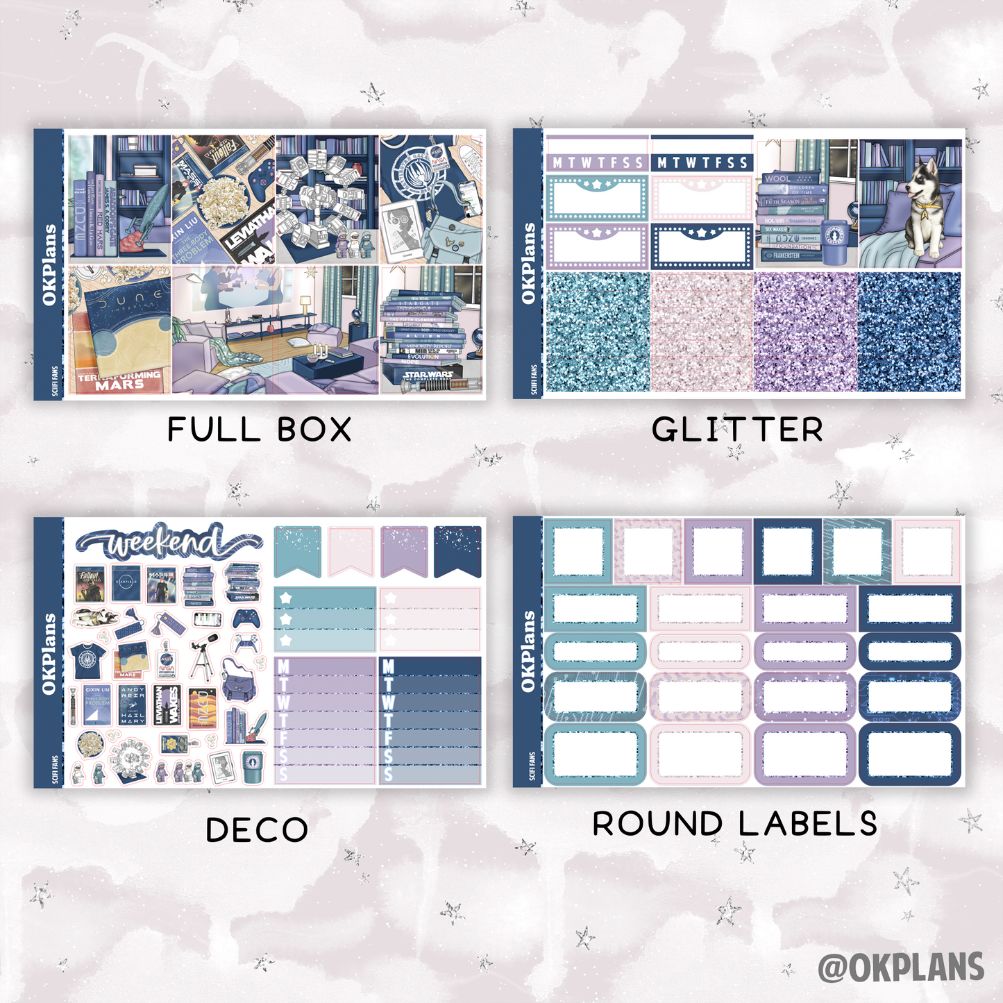 SciFi Fans // Printable // Weekly Kit