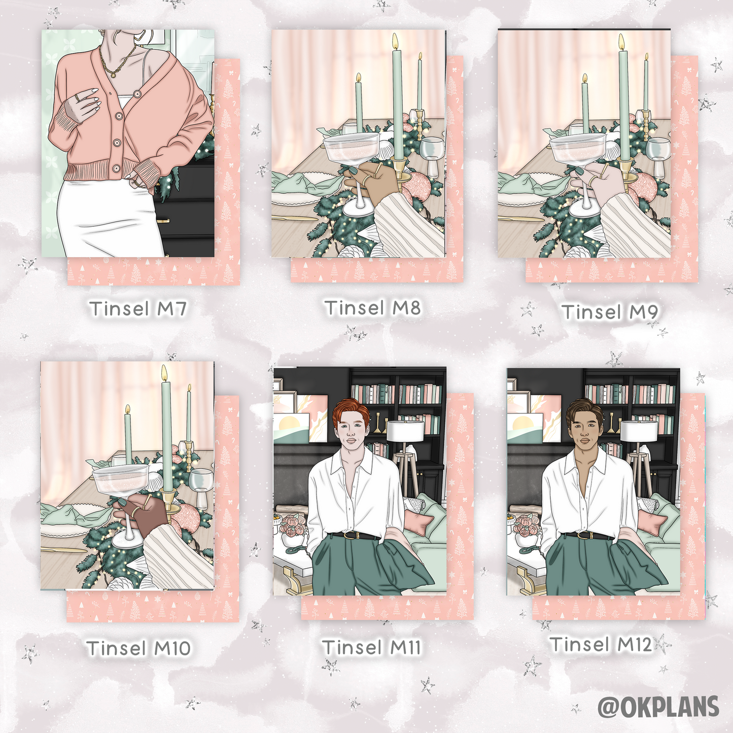 Laminated Bookmarks // Pick your Design
