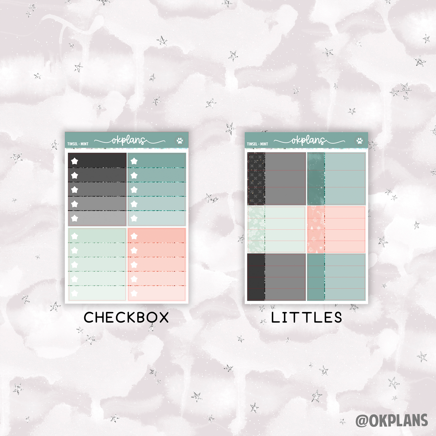 Tinsel (Mint) // Weekly Kit