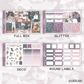 Tinsel (Purple) // Printable // Weekly Kit