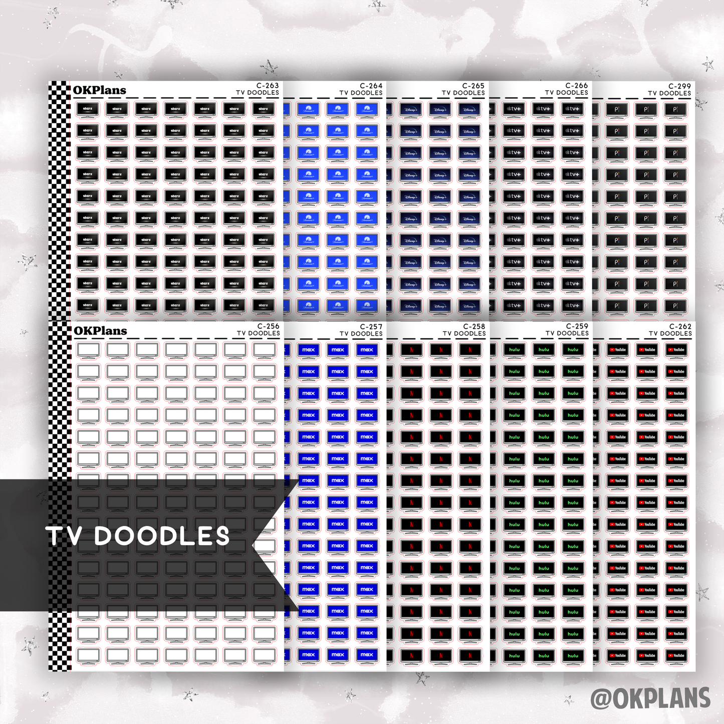 TV Doodles // Doodle