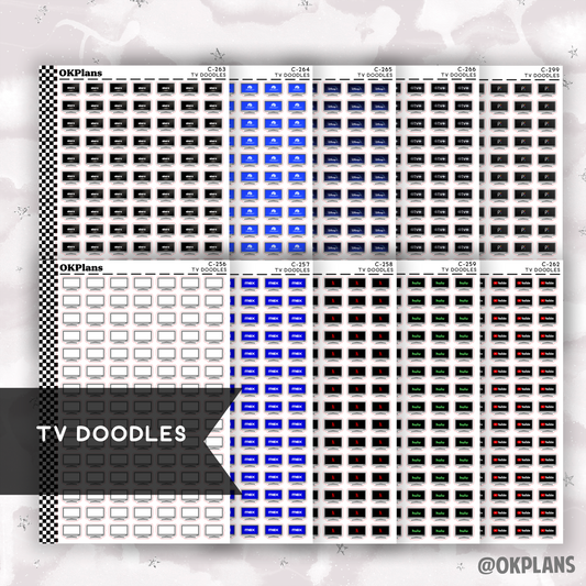 TV Doodles // Doodle