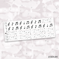 Music Notes // W-109 // 15mm Washi Overlay