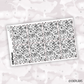 Peony Underlays // W-203 // Foiled