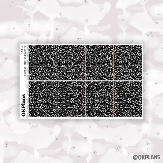 Composition Underlays // W-216 // Foiled