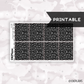 Composition Underlays // Printable // W-216 // Foiled