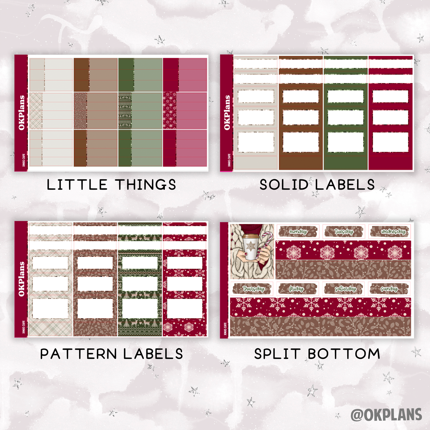 Xmas Cafe // Weekly Kit