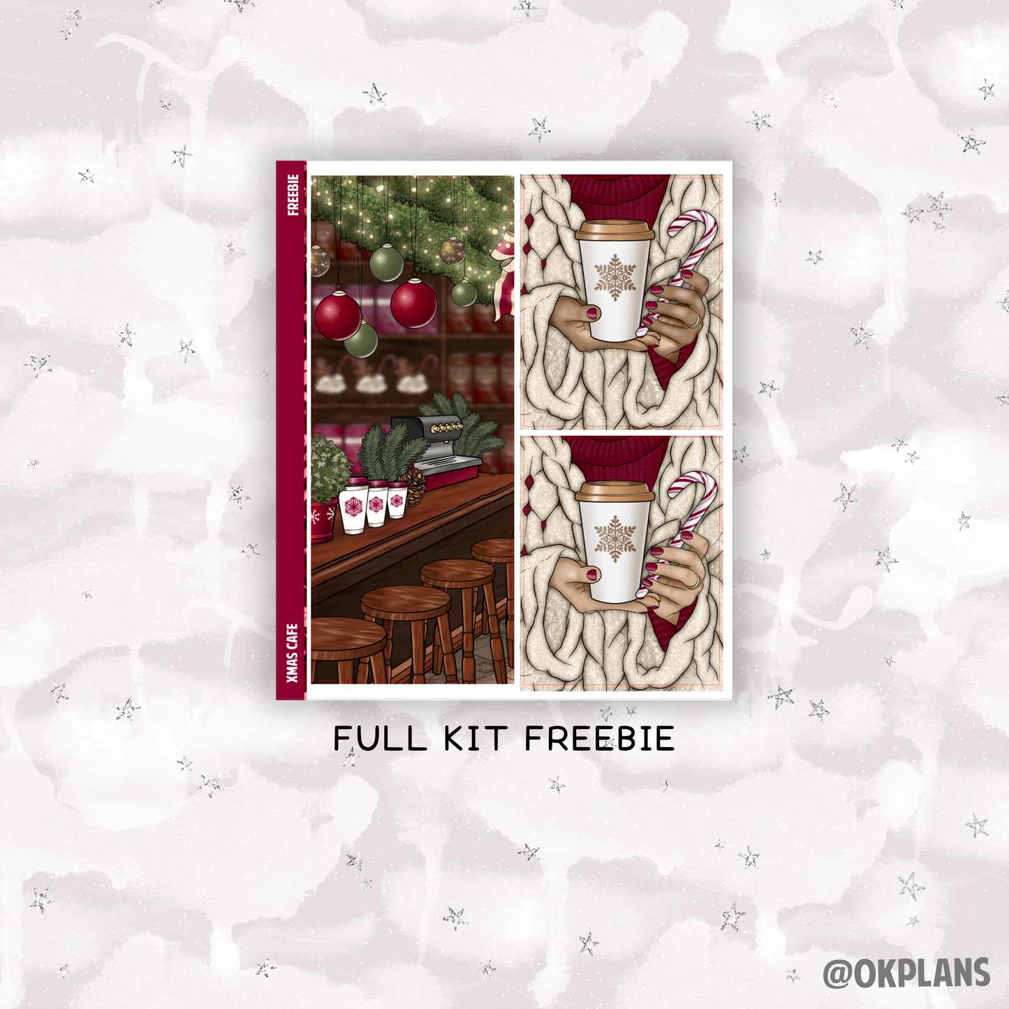 Xmas Cafe // Printable // Weekly Kit