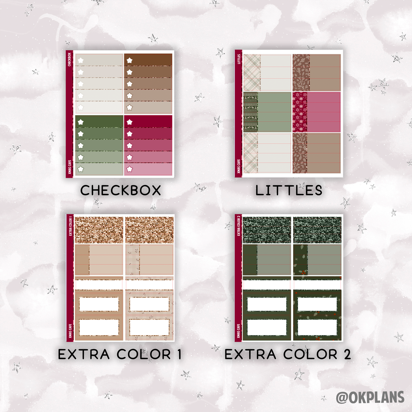 Xmas Cafe // Weekly Kit