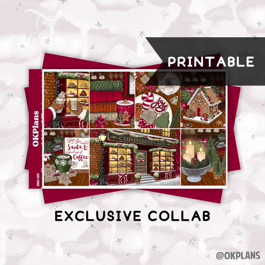 Xmas Cafe // Printable // Weekly Kit