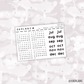 Sunday Start Calendar 2023 // 0022 // Bullet Journal