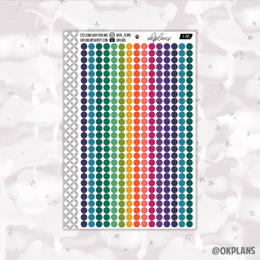Colorblends Color Dots // C-285 // Multicolor Functional