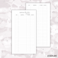 Expense Tracker // Digital Download // A6/Personal Sized