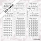 Savings Tracker // Digital Download // A6/Personal Sized