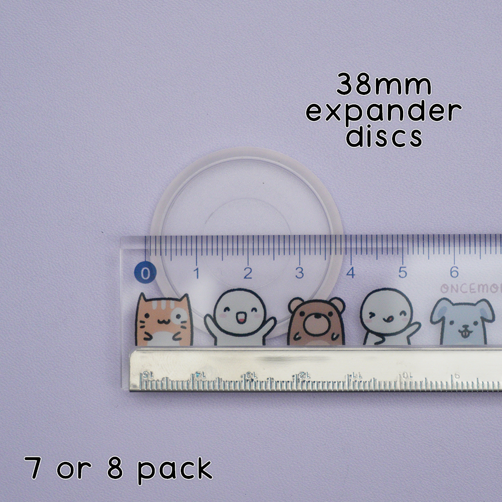 38mm Expander Discs // Sticker Storage Disc Album