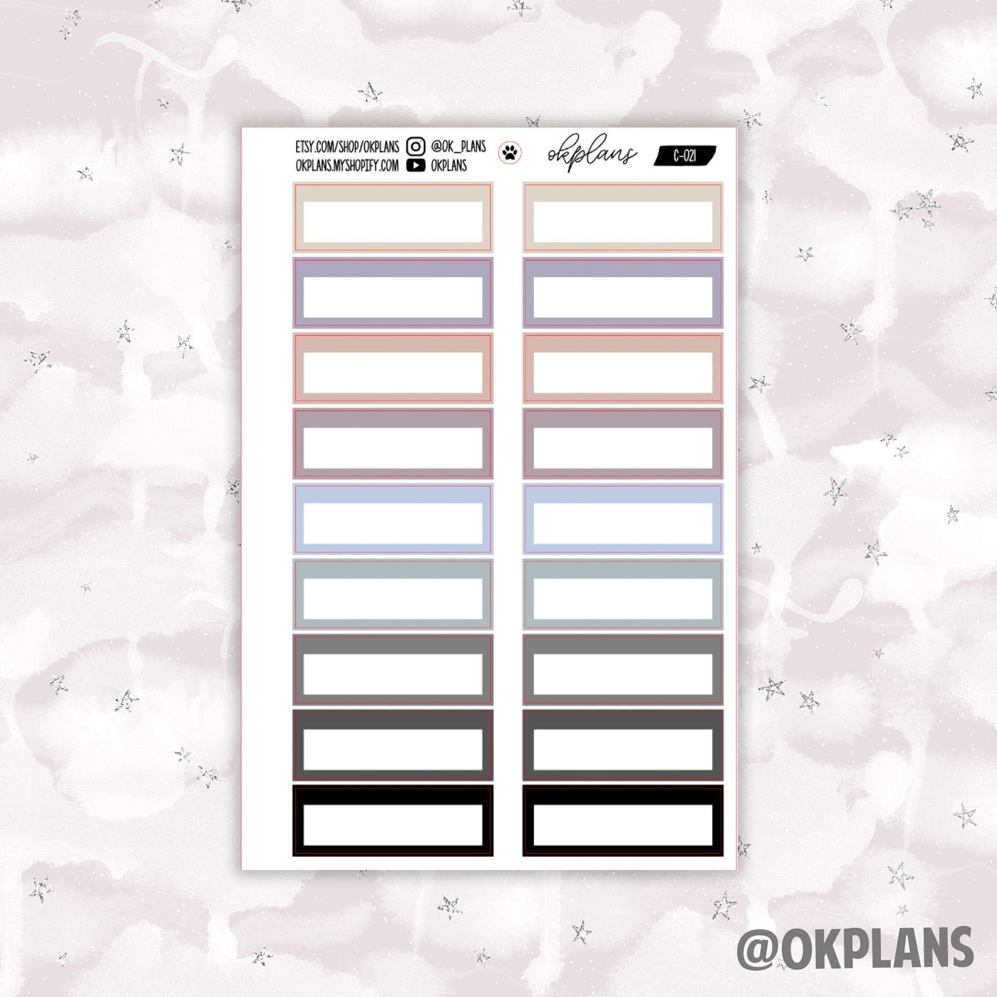 1.5 HOUR Wide Appointment Label // EC A5 Daily Duo