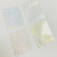 Dot Confetti Full Box Washi Tape // Perforated at 1.5 inches