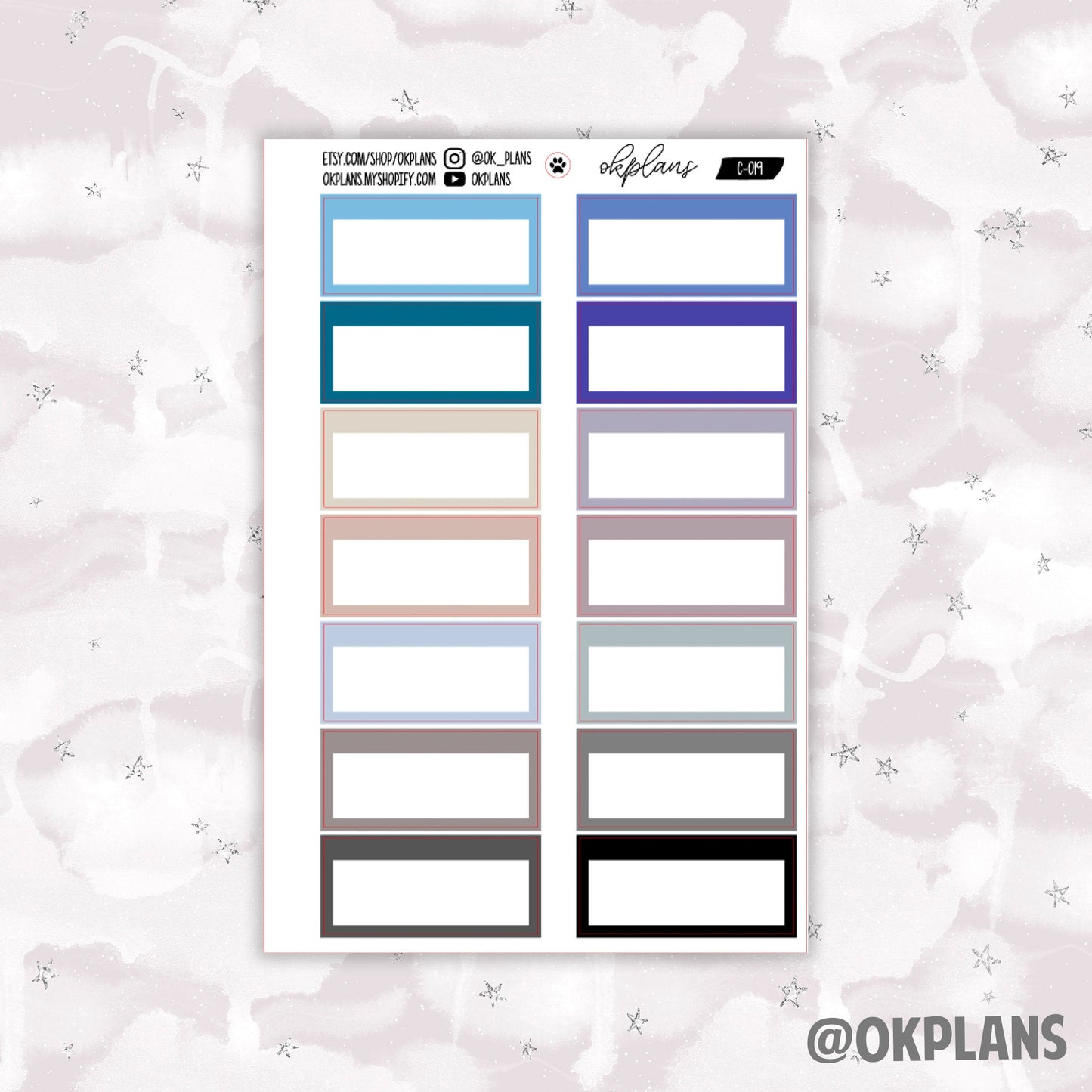 2 HOUR Wide Appointment Label // EC A5 Daily Duo