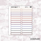 1 HOUR Wide Label // EC 7x9 Daily Duo