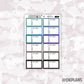 Split Top Three Label // EC A5 Daily Duo