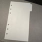 Side Planner Tab Dividers // Pick A Size