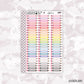 Pencil Label (Half Hour) // Multicolor Functional