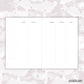 Undated A5 Monthly & Week on 4 pages // Monthly/Weekly Layout