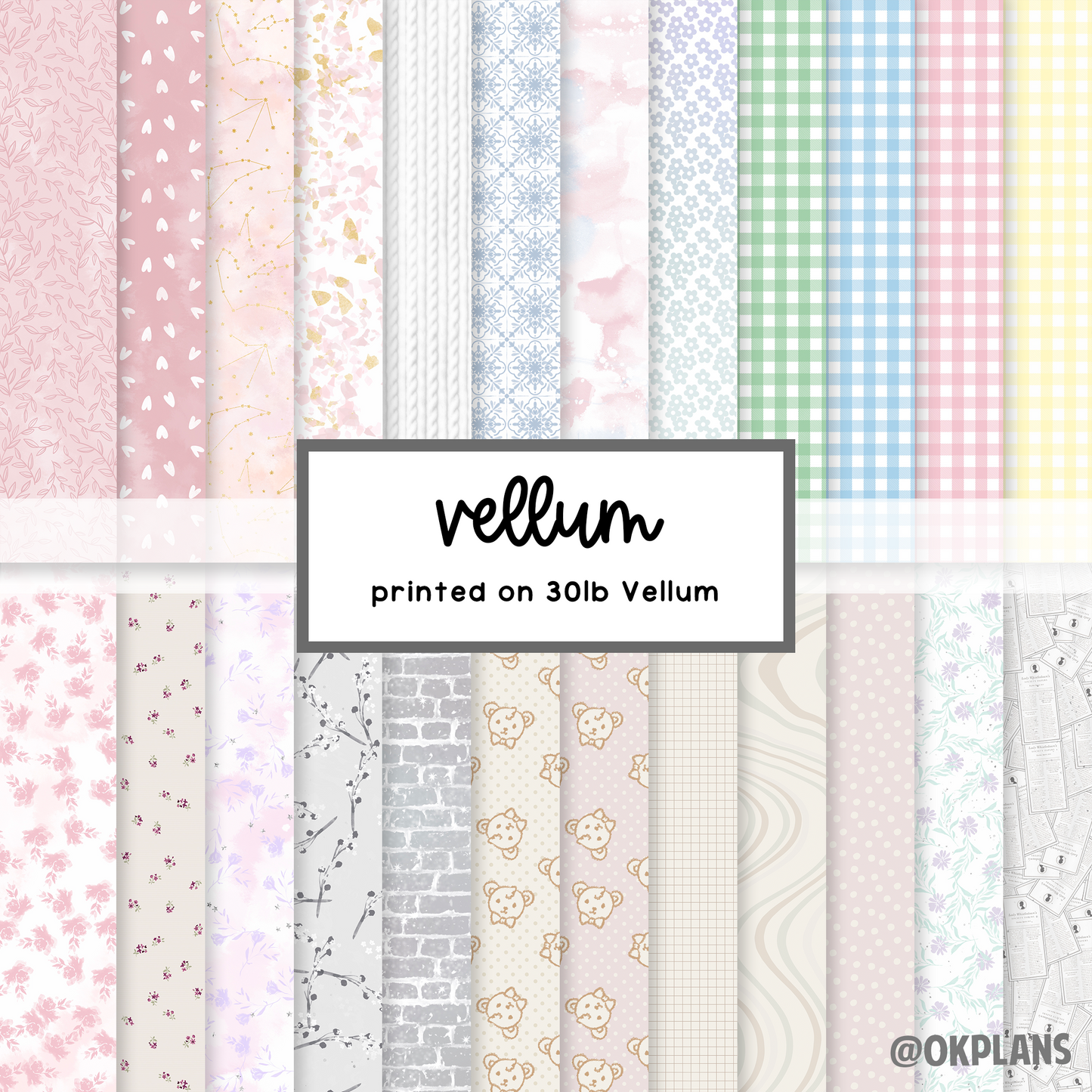 Vellum // Pick a Design